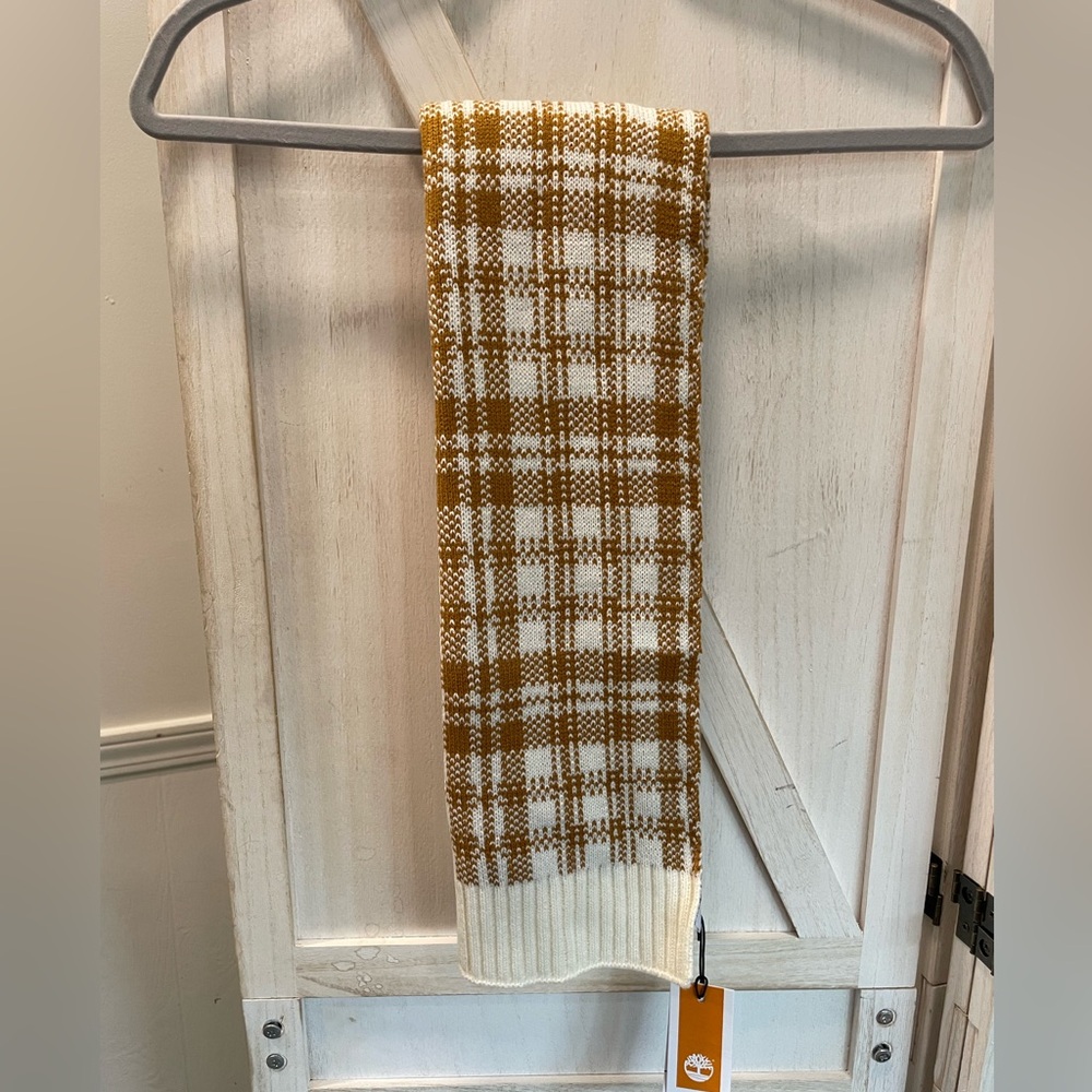 Brand New Timberland Plaid Scarf